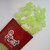 FirstChoiceCandy Light Green Watermelon Rock Candy Strings 1.5 Pound Resealable Bag