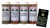 River Road by Fiesta Cajun Seasoning Favorites 4 Flavor Variety Plus Recipe Booklet Bundle  1 each  BBQ Shrimp  Creole Pot Roast  Gumbo  Spicy Cajun -1.25-2.75 Ounces-