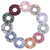 Hair Scrunchies Elastics Hair Bands for Women or Girls Hair Tie Ropes Scrunchies for Women Girls Hair Accessories Scrunchies Soft Cotton Hair Scrunchies Hair Ties Ropes Ponytail Holder No hurt-10 Pcs-