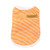 Howstar Pet Shirt  Dog Cat Clothes Puppy Classic Vest Striped T-Shirt Pet Summer Apparel -Orange  S- Howstar Pet Shirt  Dog Cat Clothes Puppy Classic Vest Striped T-Shirt Pet Summer Apparel -Orange  S-
