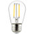 Sunlite 81073-SU LED S14 Filament Style String Light Bulb 2 Watts -25W Equivalent-  200 Lumens  Medium Base -E26-  Dimmable  ETL Listed  27K Warm White  1 Pack