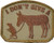 Milspec Monkey I Don t Give a Rat s Ass Morale Patch -Desert -Tan--