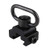 NIDAYE QD Sling Swivel Mount  Sling Swivel with Base Rail Mounted Push Button Sling Attachment for Picatinny Weaver