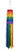 Produtos Profissionais de Elite 40-Inch Vibrant Column Rainbow Decorative Windsock with Rainbow Tails