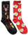 Hyp DC Comics The Flash Character Logos Men s Crew Socks 2 Pair Pack Shoe Size 6-12
