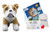 Make Your Own Stuffed Animal Buddy The Bulldog Kit 16 inch- No Sew - Kit with Cute Backpack!