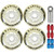 Labeda Addiction Wheels 72mm Roller Hockey 4-Pack with Micro Bearings Spacers
