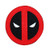 Deadpool Logo IronOn Patch Marvel Comics Hero Costume Craft Accessory Applique