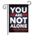 FADFAF3124 Suicide Awareness Number Double Sided 12 X 18 Inch Backyard Flag Seasonal Spring Summer Outdoor Funny Decorative Flags