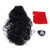 Amosfun Halloween Pirate Wig with Eye Patch Props Pirate Performance Prom Costume for Halloween Masquerade Cosplay Costume Accessories Black