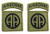 82nd Airborne Division OCP Patch with Airborne Tab - 2 Pack