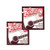 John Pearse Acoustic Strings 80 20 Bronze Light 12-53 2 Pack Bundle