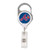 WinCraft MLB Atlanta Braves Retractable Premium Badge Holder  Team Color  One Size
