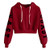 AODONG Womens Sweatshirts Crewneck Womens Lightweight Tie Dye Hooded Sweatshirts Casual Long Sleeve Pullover Hooded Tops Red