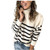 Womens Sweaters Pullover Chunky Gibobby Women s Sweaters Casual Long Sleeve Crewneck Color Block Patchwork Pullover Knit Sweater Tops