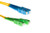 SC UPC to SC APC Singlemode Duplex OS2 Fiber Patch Cable  3 Meters  Lifetime Wty