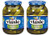 Vlasic Baby Kosher Dill Wholes Pickles  46 OZ Jar -Pack of 2  Total of 92 Oz-