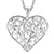 Shop LC Delivering Joy Stainless Steel 925 Sterling Silver Valentine Heart Necklace Pendant Fashion Women Jewelry Size 20 inch