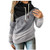Pullover Sweatshirts for Women Hoodie Gibobby Women Long Sleeve Striped Color Block Casual Hoodies Loose Patchwork Pullover Sweatshirt Knit Tops Black