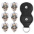 WXDGLL Demon Slayer Kimetsu No Yaiba Guitar Picks  6 general-purpose plastic guitar picks for acoustic and electric guitars?0.71mm?
