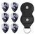 WXDGLL Demon Slayer Kimetsu No Yaiba Demon Slayer Kimetsu No Yaiba Guitar Picks  6 general-purpose plastic guitar picks for acoustic and electric guitars?0.96mm?