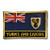 Turks and Caicos Rectangular Flag Patch