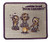 Randy Otter Zombie Tales Telling Tales  and  Roasting Brain Iron On Patch