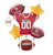 San Fransico 49er s NFL Football Party Balloon Bouquet Bundle