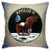 Grance-Ra Apollo 11 Mission Patch Moon Landing Velvet Pillowcase