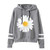 Pullover Sweatshirts for Women Gubotare Women s Casual Hoodies Long Sleeve Solid Lightweight Pullover Tops Loose Sweatshirt with Pocket Gray
