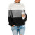 AODONG Pullover Sweater for Women Long Sleeve Womens Casual Oversized V Neck Waffle Knit Long Sleeve Sweater Chunky Pullover Lightweight Jumper Tops Black