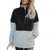 Sweatshirts for Women Hoodie Pullover Quealent Women s Crew Neck Long Sleeve Sweatshirt Casual Solid Pullover Lightweight Tops Black
