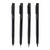 Samzary Hand Lettering Pens 4 Size Refillable Black Calligraphy Ink Pen for Beginners Writing  Signature  Illustration Design