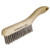 Shoe Handle Scratch Brush 4X16 Rows SS Wire