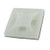 uxcell White Self Adhesive Cable Tie Mount Base Holder 100 Pcs