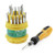 uxcell 31 in 1 Nonslip Handle Torx Slotted Hex Screwdrivers Set Phone Kit Tool
