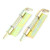 uxcell 2 Pcs Locked Spring Loaded Security Barrel Bolt Latch 7cm 3.5 inches Length