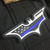 Thin Blue Line American Flag Patch - Dark Knight Edition