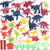 SU KE DA Realistic Looking Dinosaurs Pack of 28 Educational Dinosaur Toy Box  Including T-Rex  Triceratops  etc