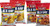 Herr s Old Bay Seasoned Potato Chips  and  Old Bay Seasoned Cheese Curls Variety Pack -4 Bags-