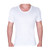Klano Underwear Men s 3 Pack Cotton Crew Neck Undershirt Taggless T Shirts Large White