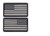 Us Military American Flag Uniform Patch USA Army Patch Forward  and  Reverse Hook Fastener