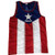 Tank Top Puerto Rico Flag -Large - XLarge-