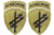 Civil Affairs Psychological Operations Patch and Airborne Tab - 2 PACK