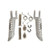 XFMT Front Footrest Foot Pegs Compatible with Suzuki GSXR 1000 GSXR 600 GSX-R 750 2001-2014 2012 2013