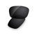 Dynamix Polarized Replacement Lenses for Oakley Fives Squared -Solid Black  Polarized Enhanced-