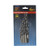 BMR Tools Wood Working Brad Point Drill Bit Set 6Pcs Black Drills