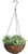 Esschert Design USA BPH26 Cast Iron Hanging Basket, 12-Inch