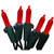 Brite Star 50-Count Red Mini Christmas Light Set  24.6ft Green Wire