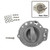 Compatible Replacement For Jeep 2006-2010 Commander Front Rear Left Inside Inner Door Handle Gray and Bolt 2006 2007 2008 2009 2010 CR2823G1NS